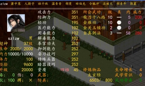 (金庸群侠传3全真教怎么样)详细攻略解析!金庸群侠传3全真派门派技能、装备等一应知晓! (金庸群侠传3全真教怎么样)详细攻略解析!金庸群侠传3全真派门派技能、装备等一应知晓!