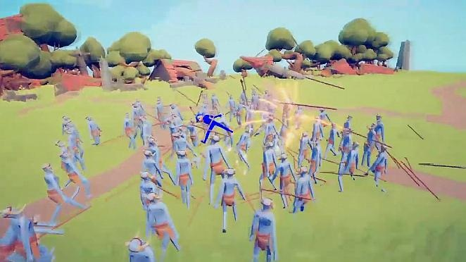 (全面战争模拟器玩法视频)全面战争模拟器50v50: 史诗级团队对抗战，战争策略迎来新风暴