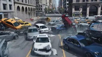 (城市车马喧嚣)在城市喧嚣中狂奔的汽车：速度与激情交织的现代出行体验