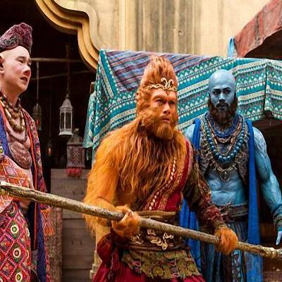 林志玲西游之路：风景如画，美人如花，与孙悟空一起闯荡东西。