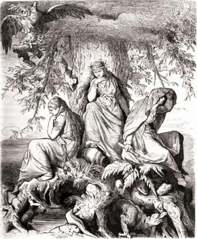 探索神话故事中的三女神：命运三女神是怎样塑造历史和命运的？