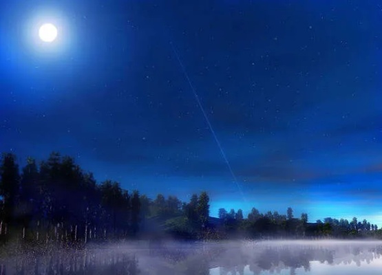 (蔚蓝色的月光)在蔚蓝的月光下，追忆那些温暖的瞬间与无尽的梦想