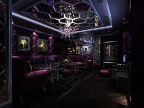KTV效果图：打造别具风格的时尚夜店设计，让您体验绚丽繁华的音乐之夜